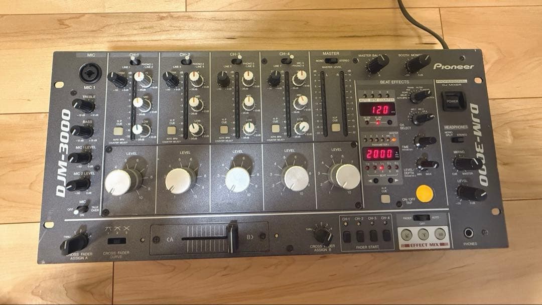 Pioneer DJM-3000 DJロータリーミキサー