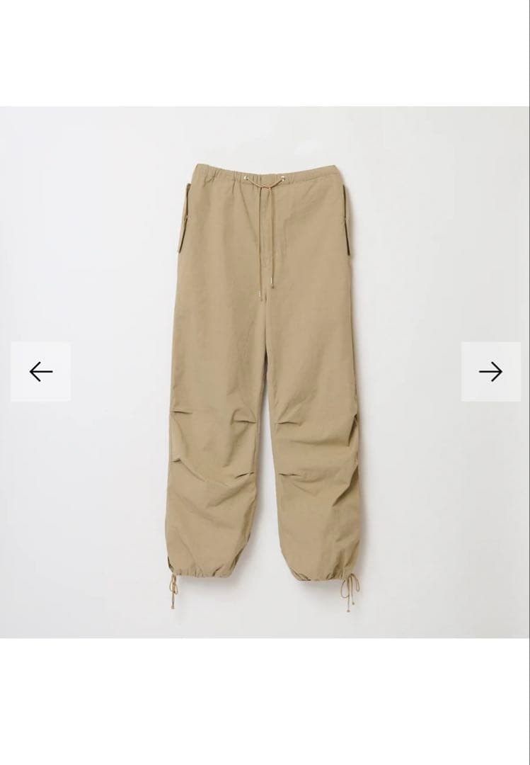 SHISHIKUI パラシュートパンツ