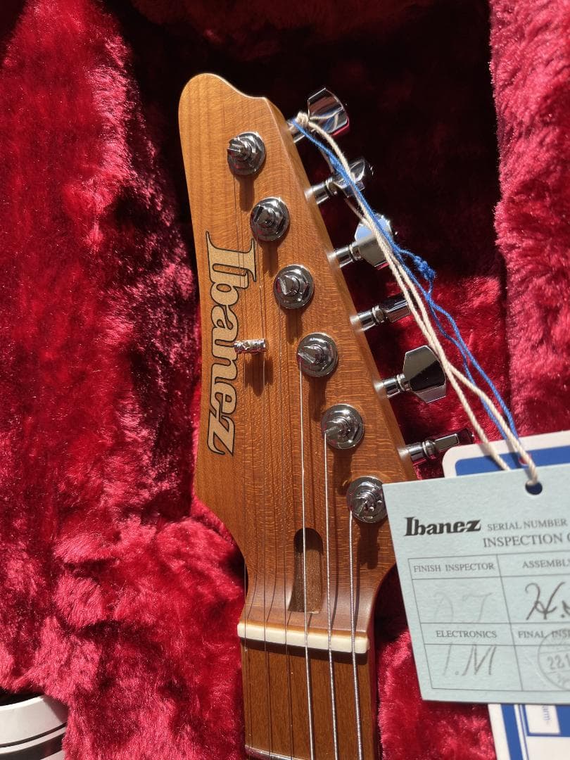 Ibanez AZ2402L Prestige厳選ネック材貴重！レフティー　左用