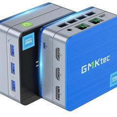 GMKtec ミニPC 青 USB 3.0 HDMI