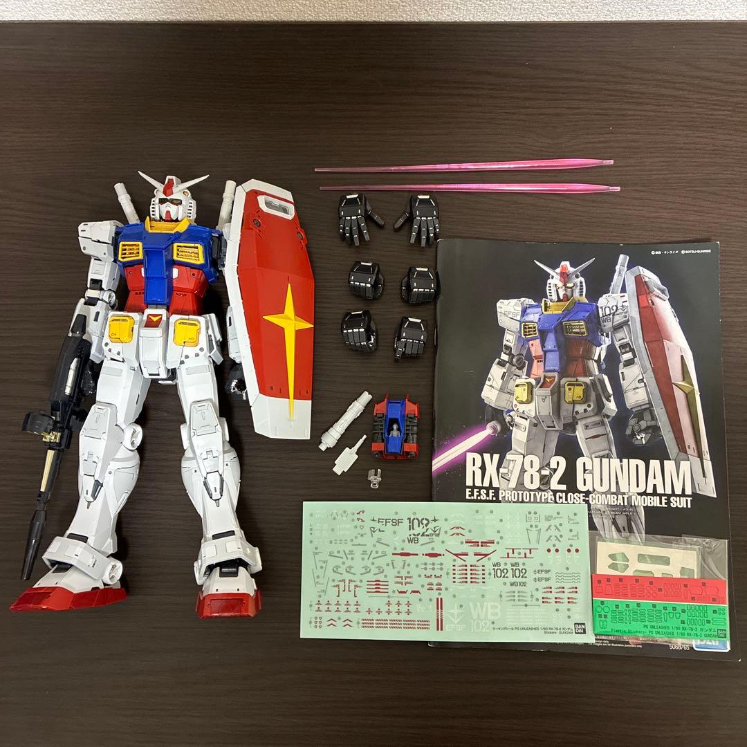 ガンプラ PG UNLEASHED 1/60 RX-78-2 ガンダム