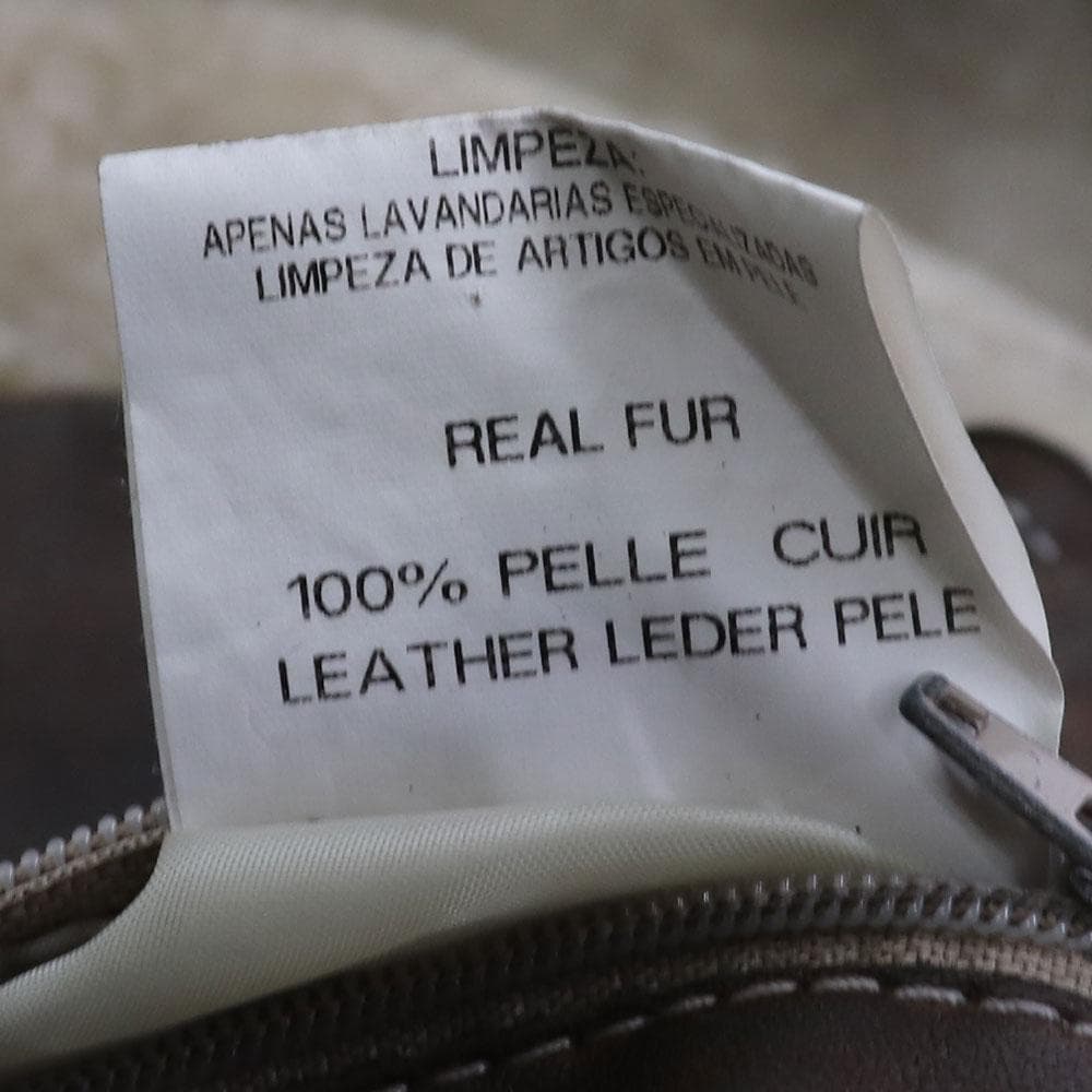 超レア GMS-75 ジモス イタリア製 リアルムートンライダースジャケット