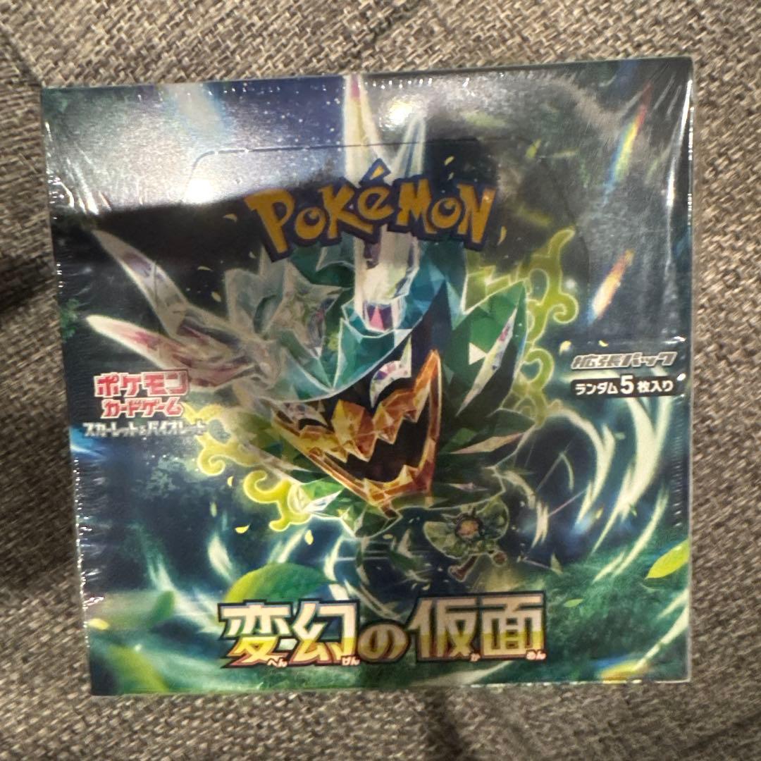 ポケモンカード　変幻の仮面　1box シュリンク付き