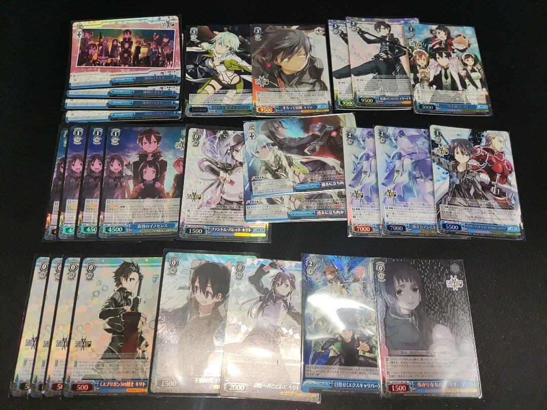 ヴァイス　ソードアートオンライン　RRR SR 青色まとめ売り