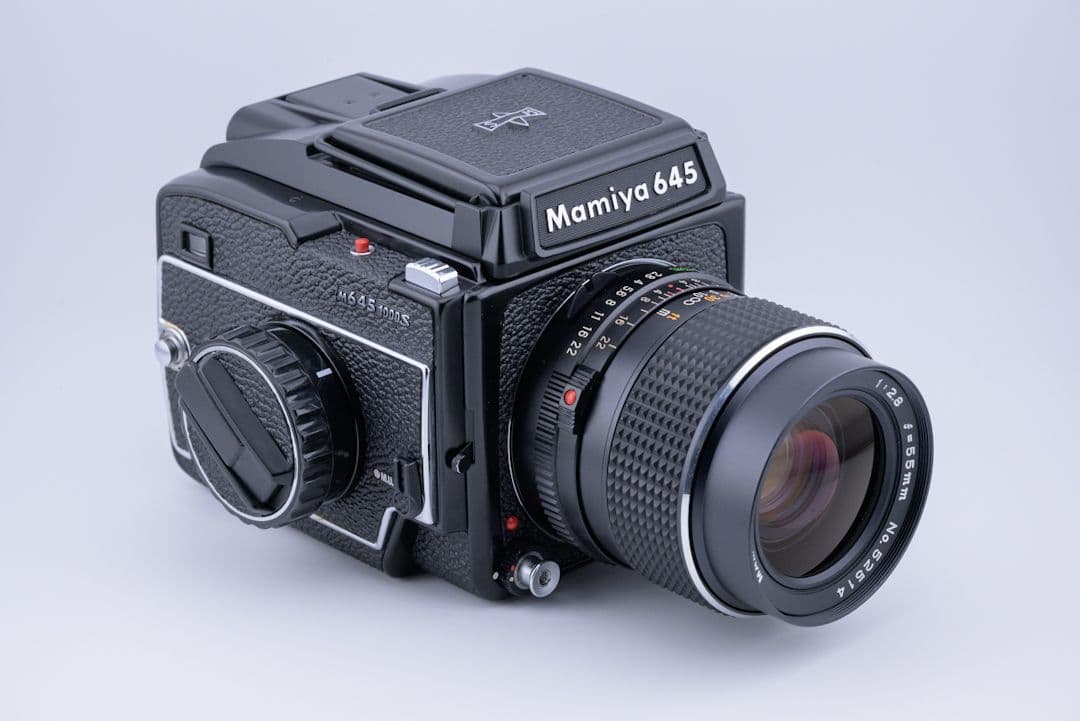Mamiya M645 1000S + セコールC 55mm F2.8