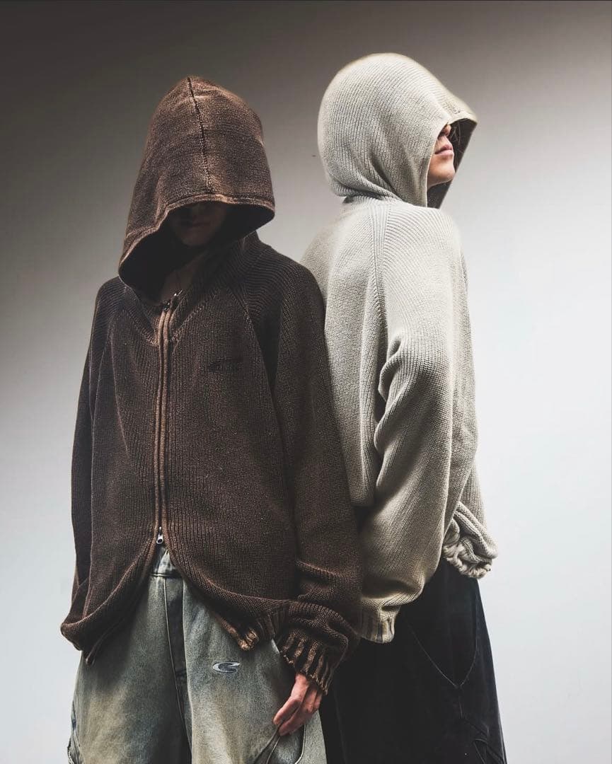 cpg fs F-LAGSTUF- フラグスタフ knit dye jacket