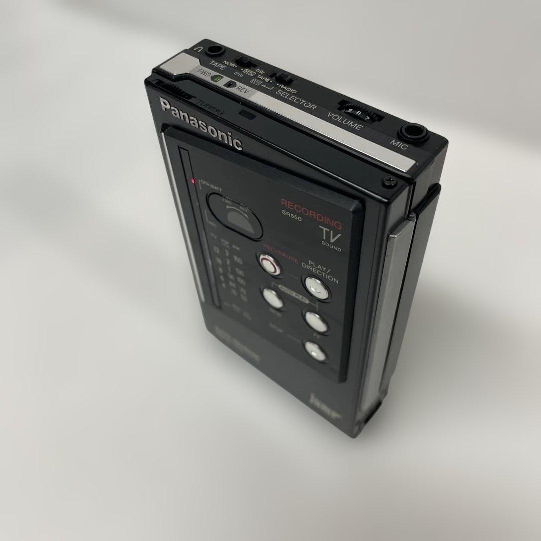 Panasonic ステレオラジオカセットレコーダー　RX-SR550 ジャンク