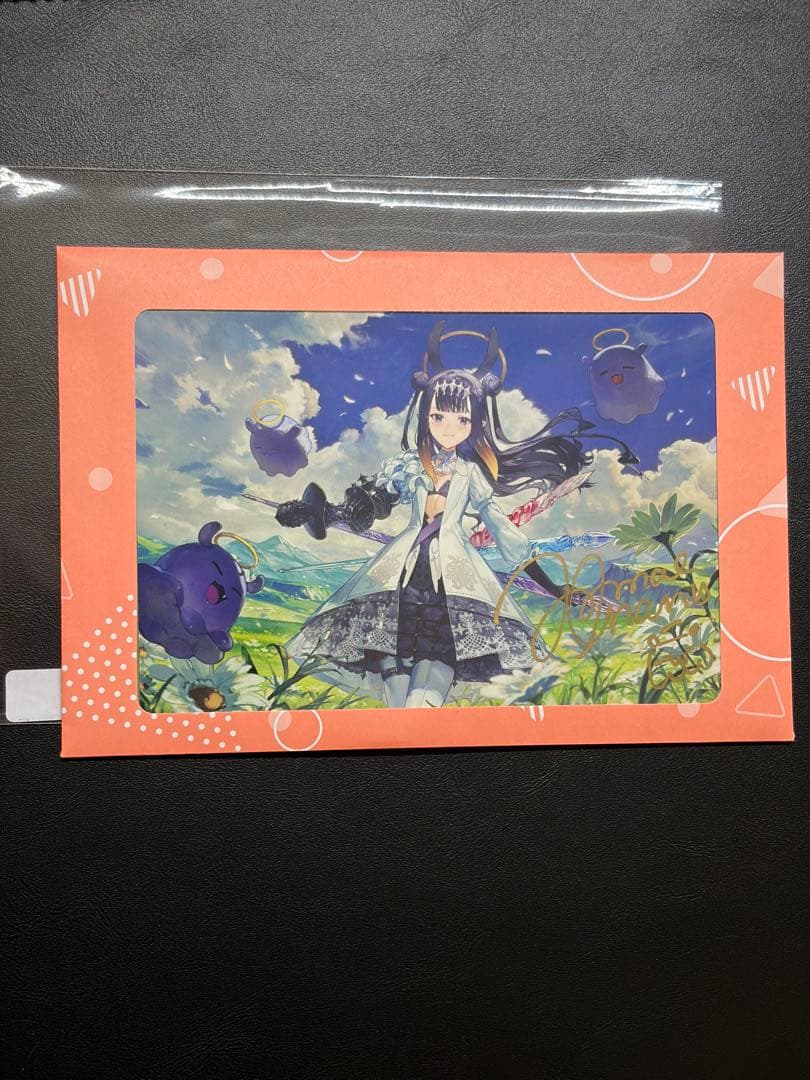 一伊那尓栖 誕生日記念2025　数量限定　直筆サインポストカード　ホロライブ