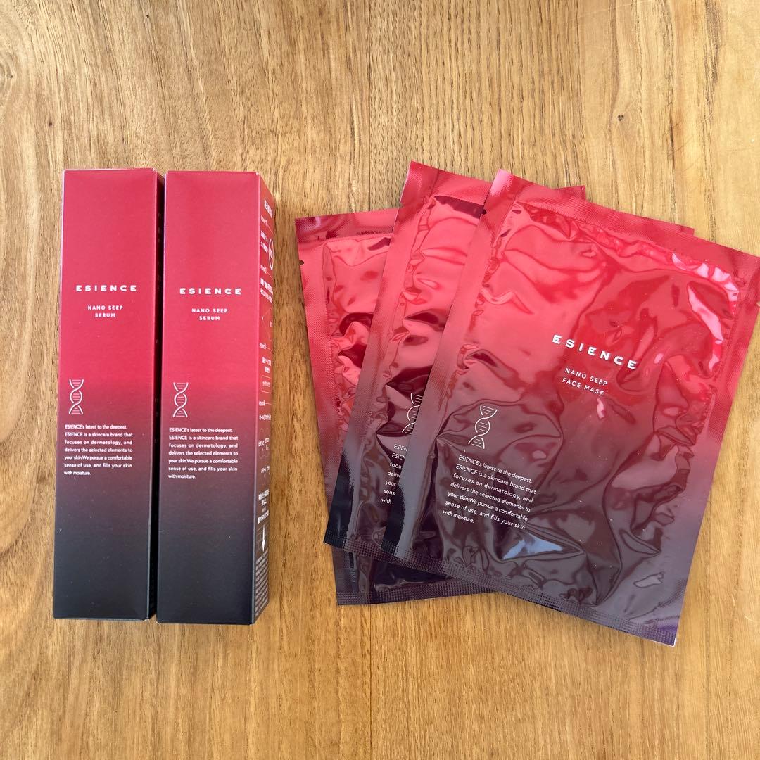 ESIENCE Nano Sleep Serum 2本 & マスクセット