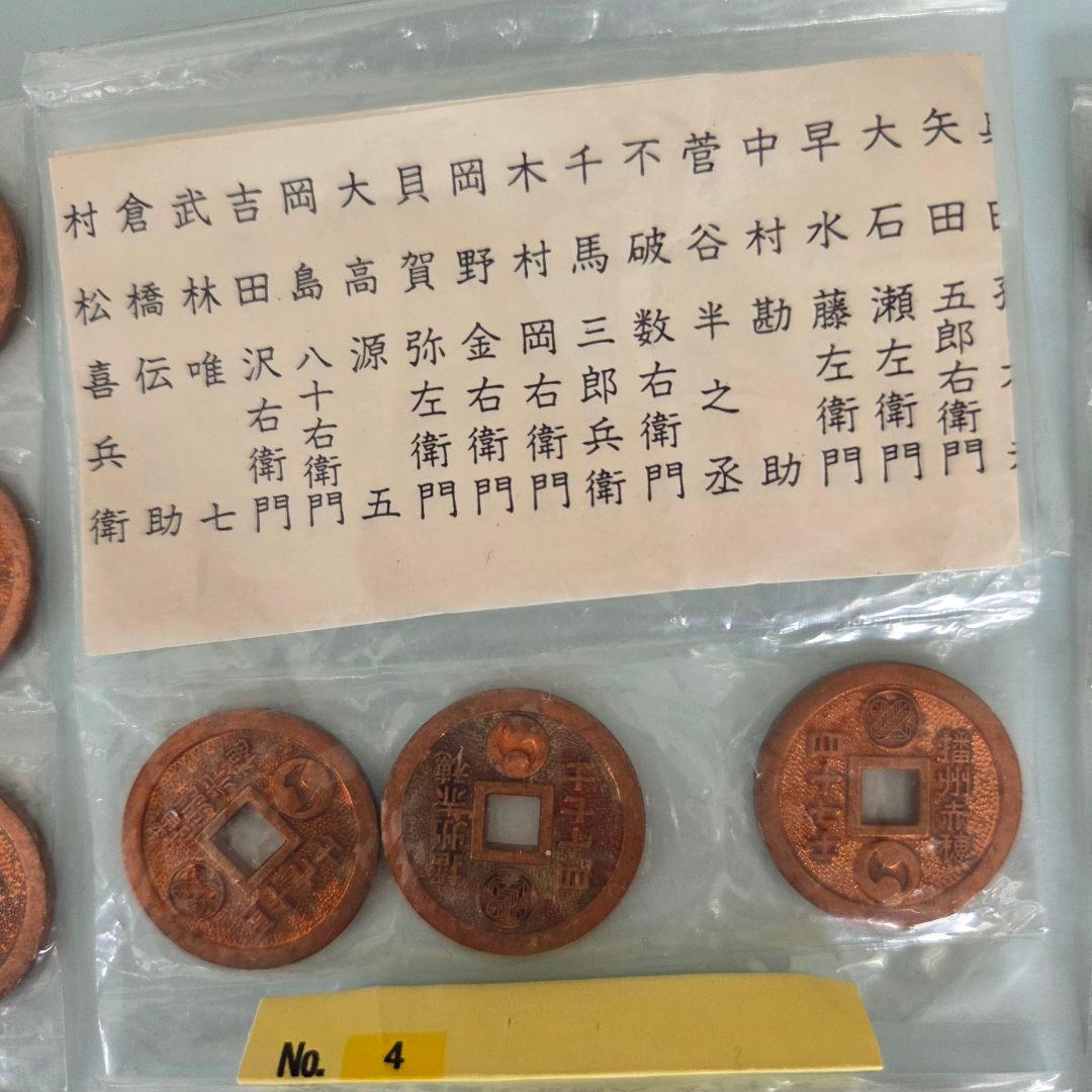 忠臣蔵:絵銭赤穂義士名前入 47士完揃えセット