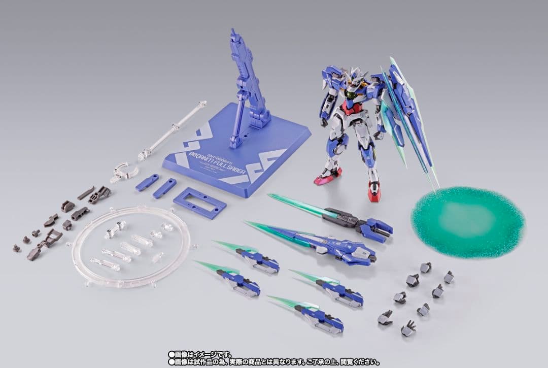 新品未開封　 メタルビルド　ダブルオークアンタフルセイバー　【手袋付き】