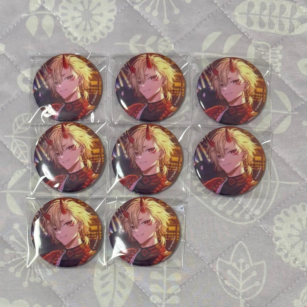 久楽間潮 エイトリ 18trip 缶バッジ