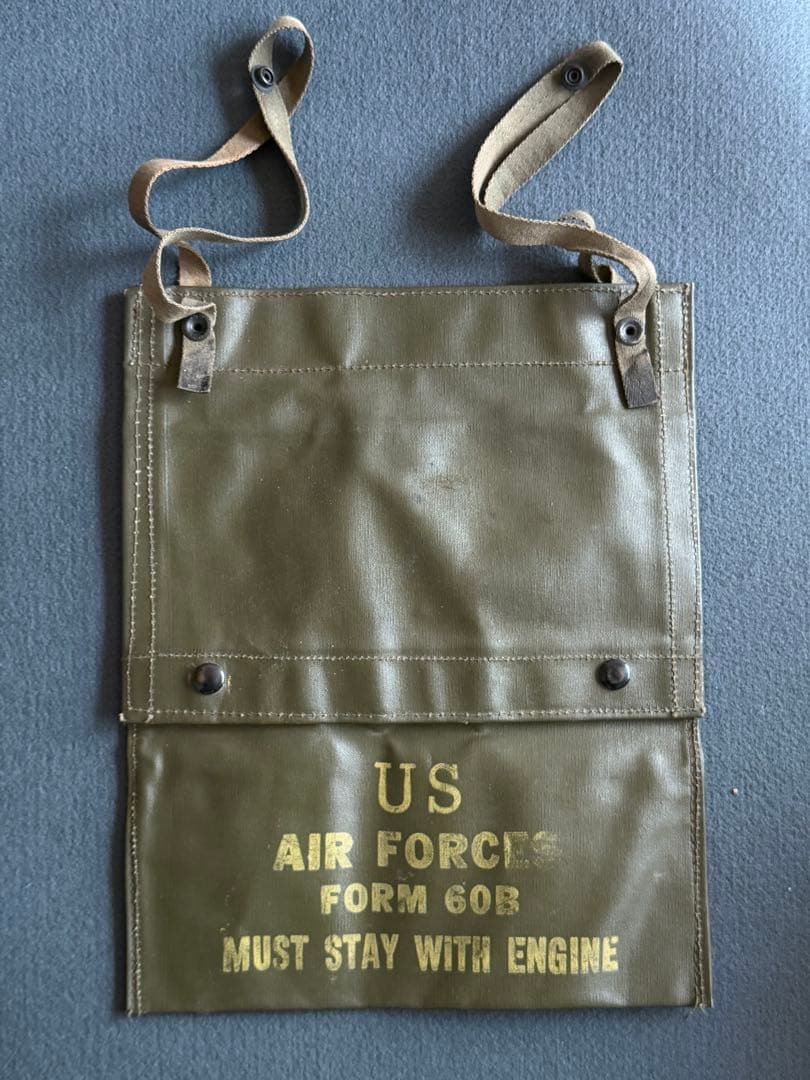 米軍 実物 メンテナンス記録簿ケース