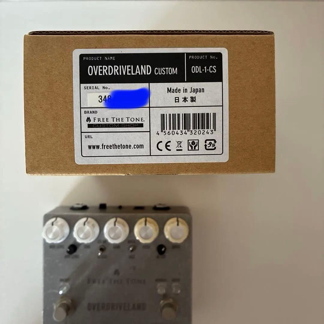 ギター FREE THE TONE OVERDRIVELAND CUSTOM