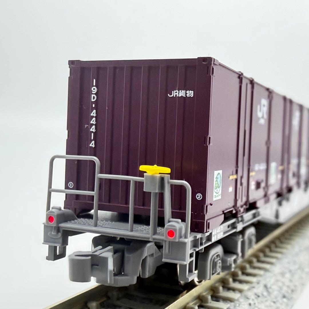 KATO コキ106＋107 コンテナ無積載10両セット 10-1432 ＋２両