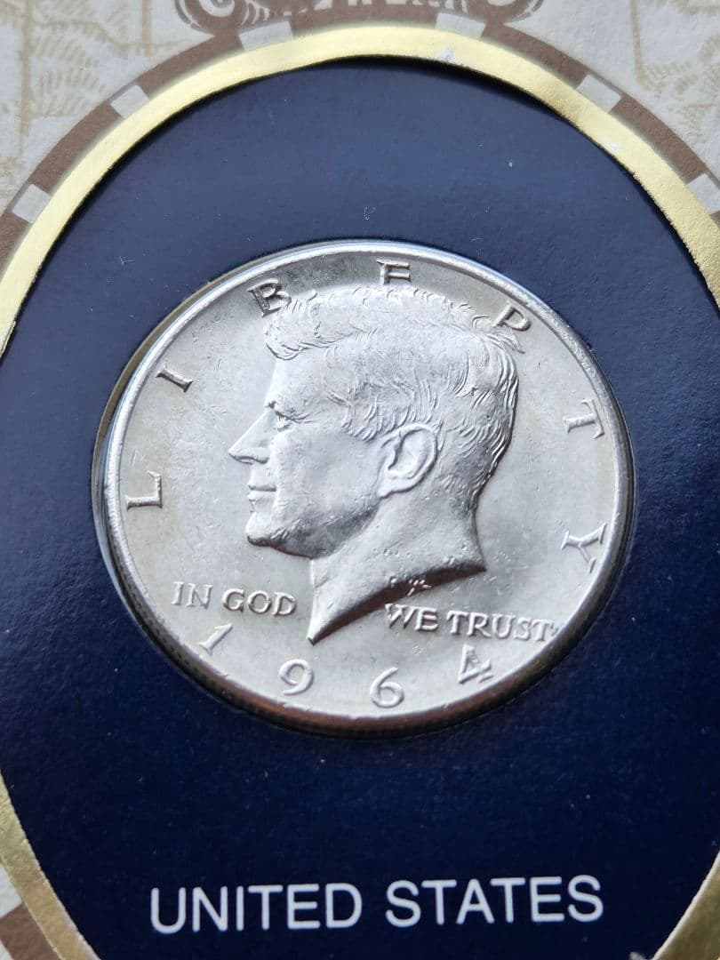 1964 Kennedy Half Dollar銀貨