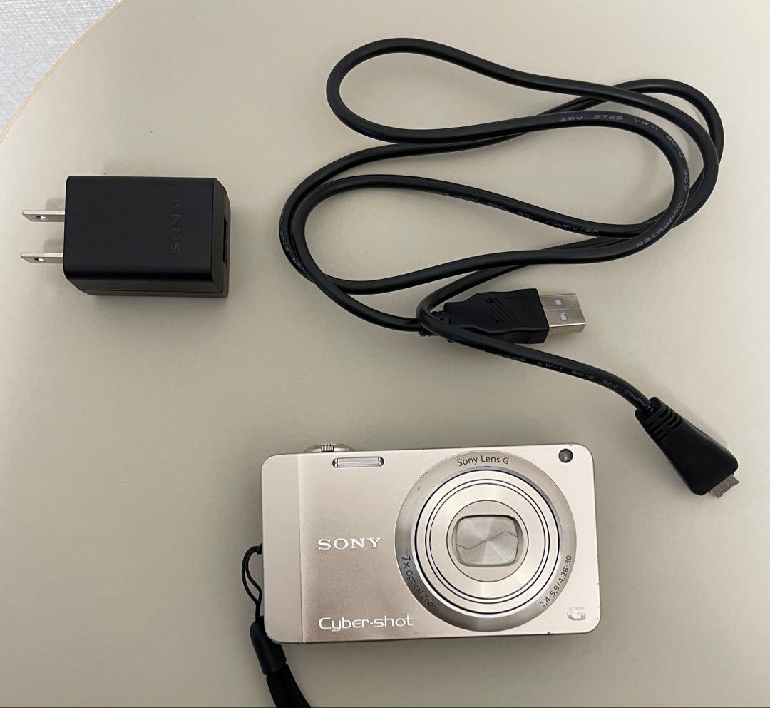 SONYソニー サイバーショット DSC-WX10 ゴールド　充電コード付