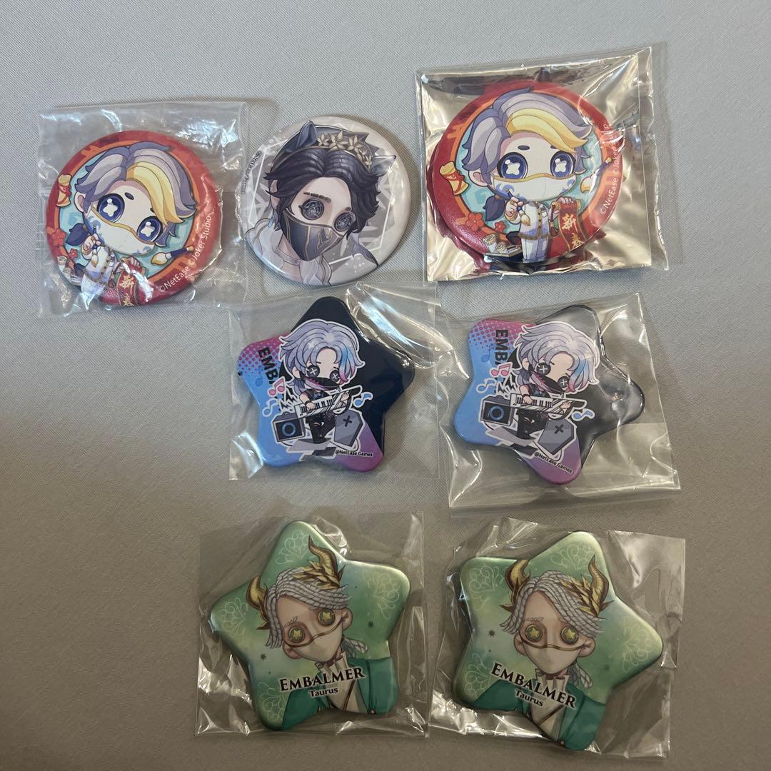 第五人格　納棺師　缶バッジ　コミケ　おほしさま　星型　雪まつり　SD 冬コミ