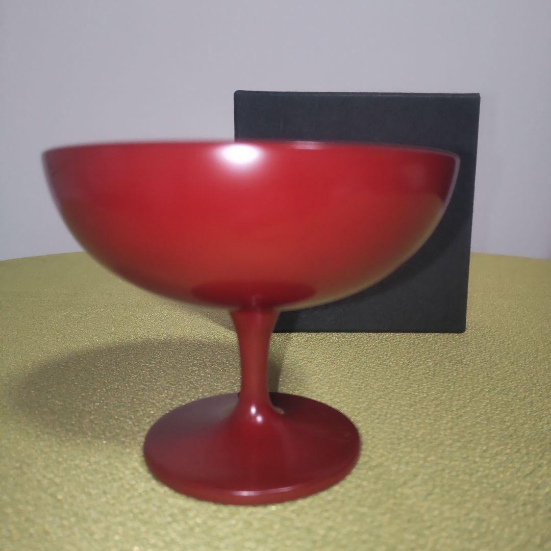 輪島塗 善仁 桜 ミズメザクラ 馬上杯 ワインカップ カップ 金彩 箱付 蒔絵