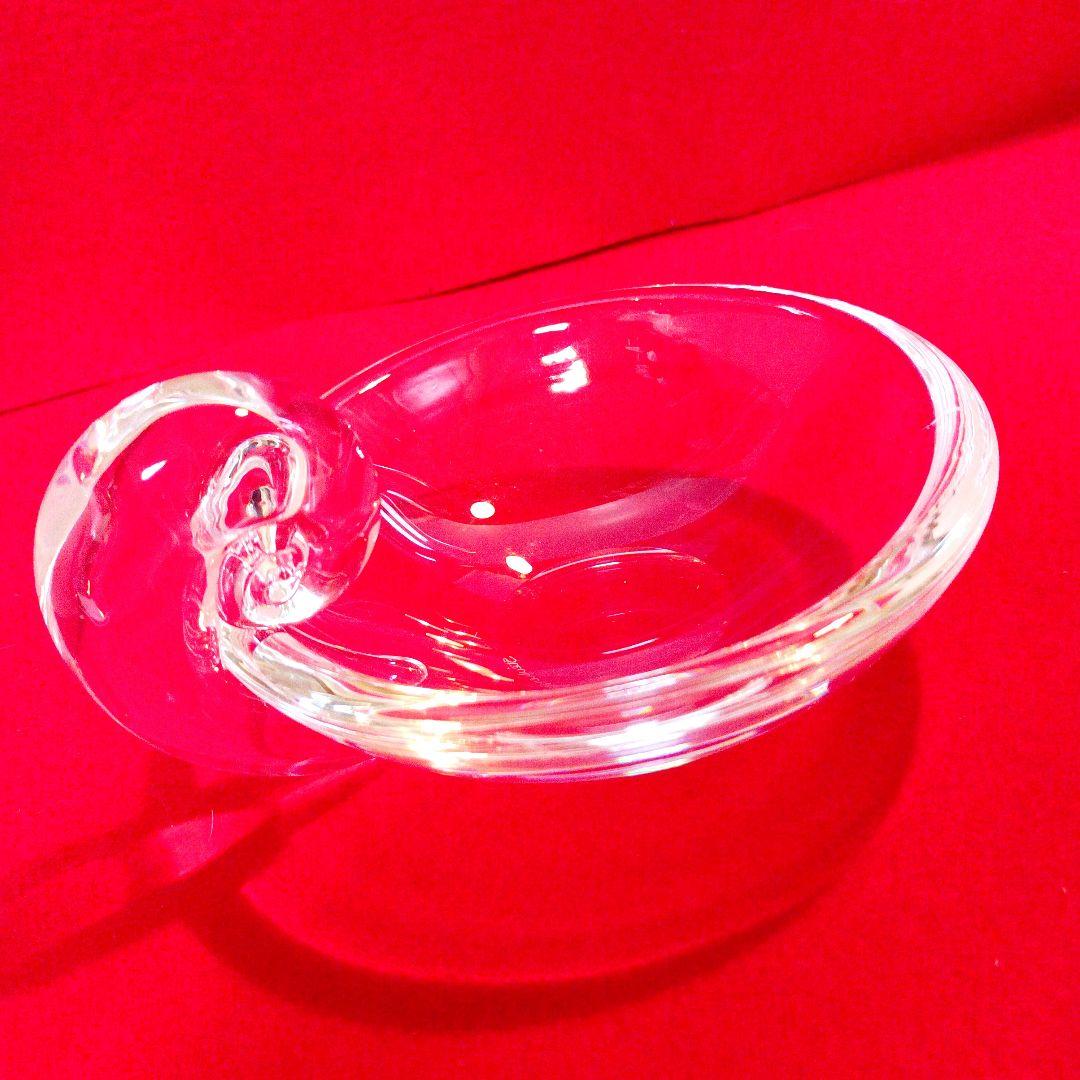 【美品】STEUBEN 　スチューベンクリスタル　ガラスボウル