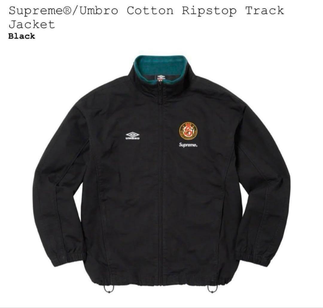 Supreme Umbro Cotton Track Jacket XL 黒