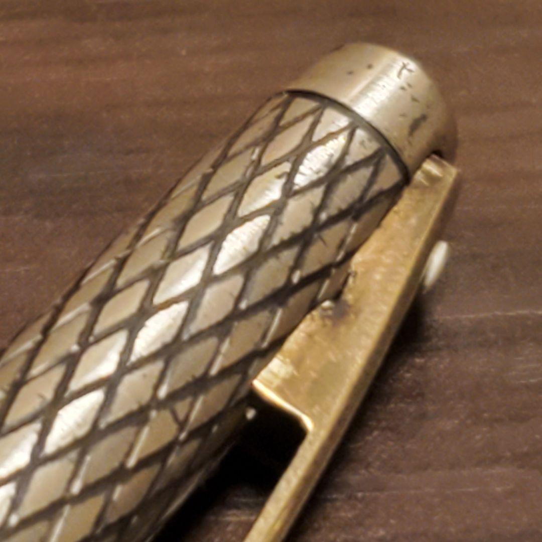 SHEAFFER スターリング シルバー ボールペン 銀 動作品 刻印