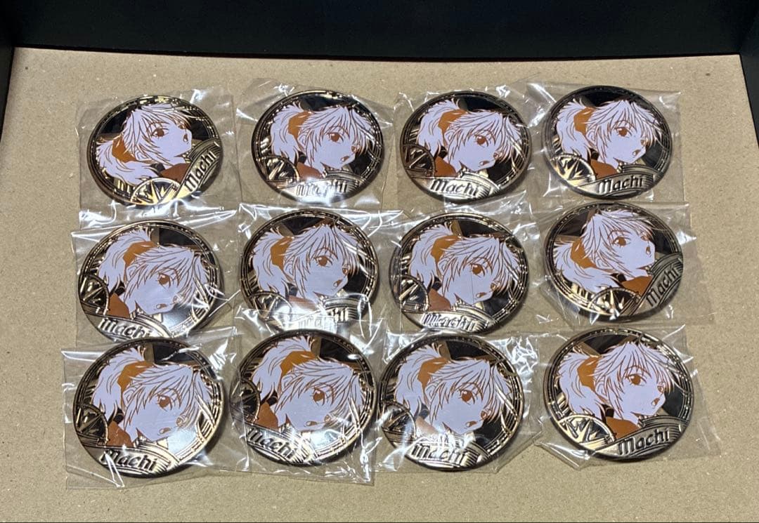 HUNTER×HUNTER 彫金　缶バッジ　彫金シリーズ　マチ　セット　中国限定