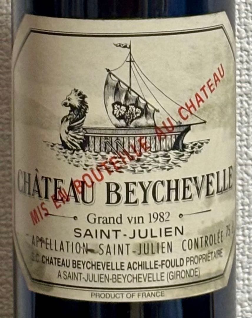 シャトー　ベイシュヴェル　1982