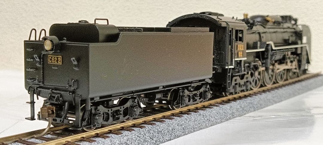 HOゲージ 天賞堂 Ｃ622号機蒸気機関車、No;491、メンテナンス済
