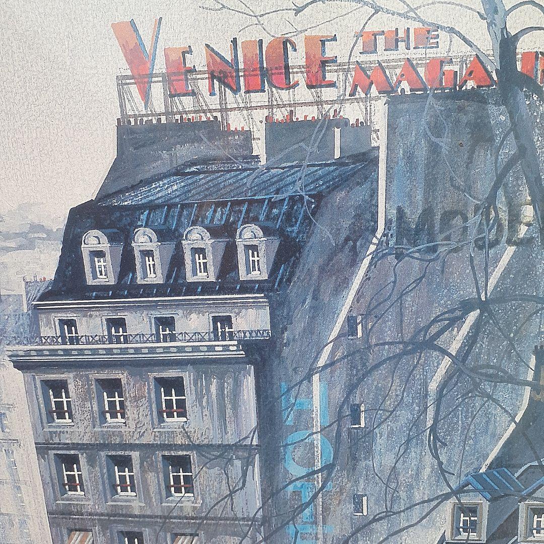 激安。デカい特大！額入り！ヒロ・ヤマガタ VENICE MAGAZINE