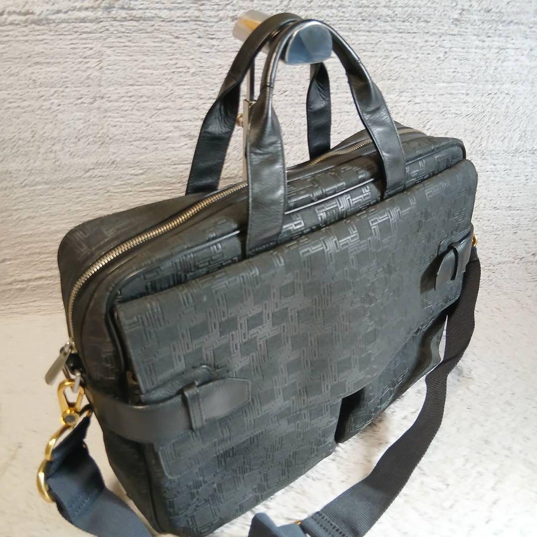 dunhill ダンヒル　ビジネスバッグ　ブリーフケース 2way