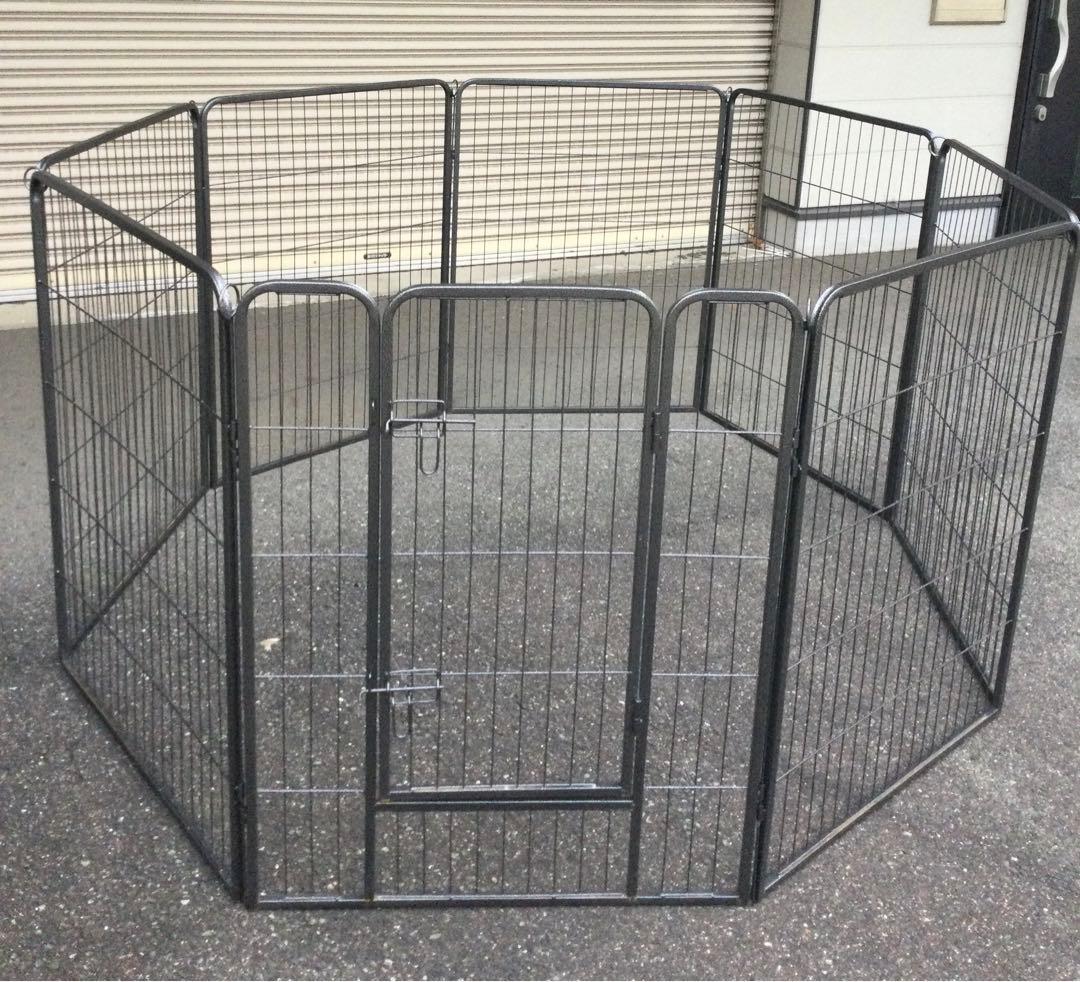 ペットサークル　フェンス　高さ80cm 8枚