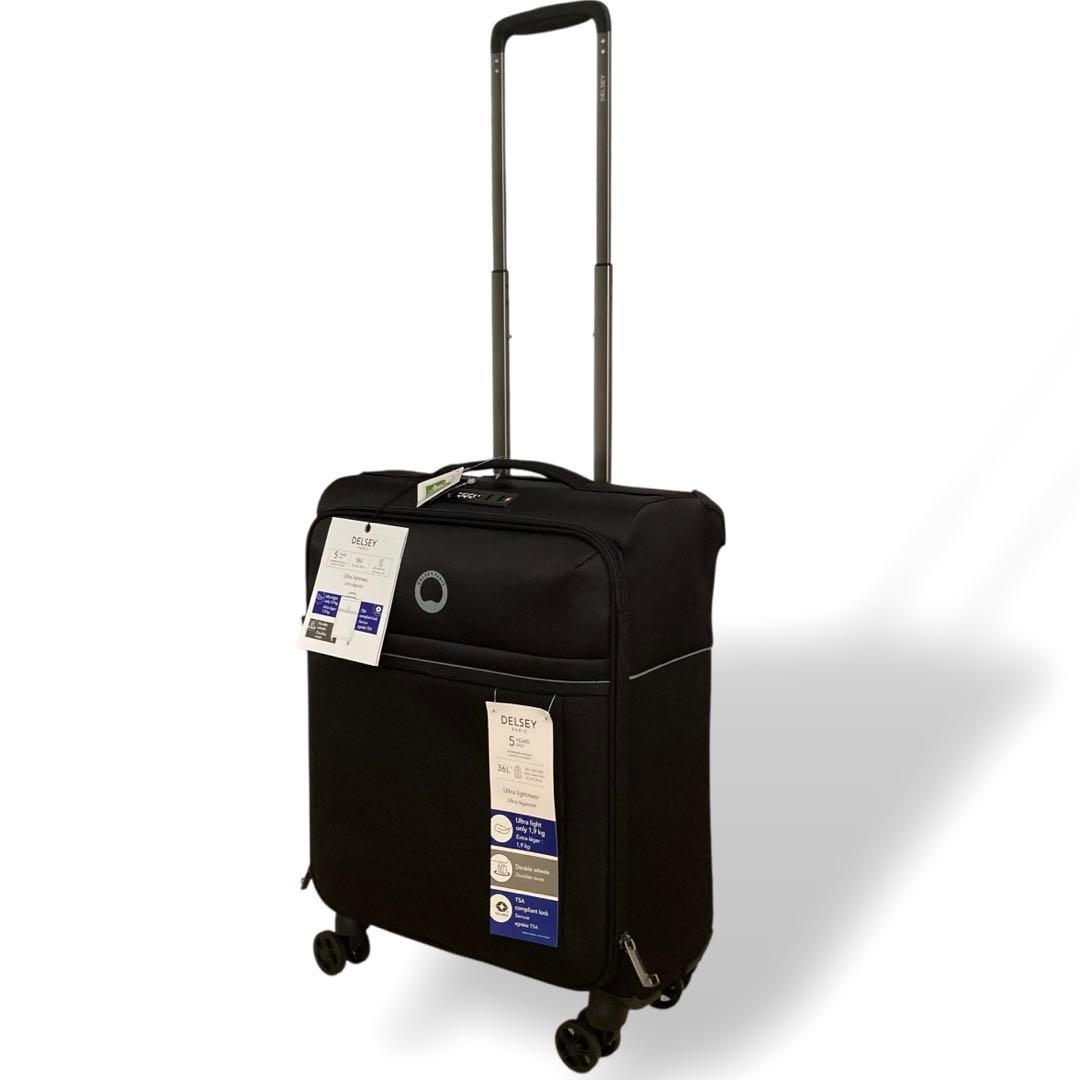 新品未使用✨DELSEY デルセー　キャリーケース　小型　機内持ち込み可 36L