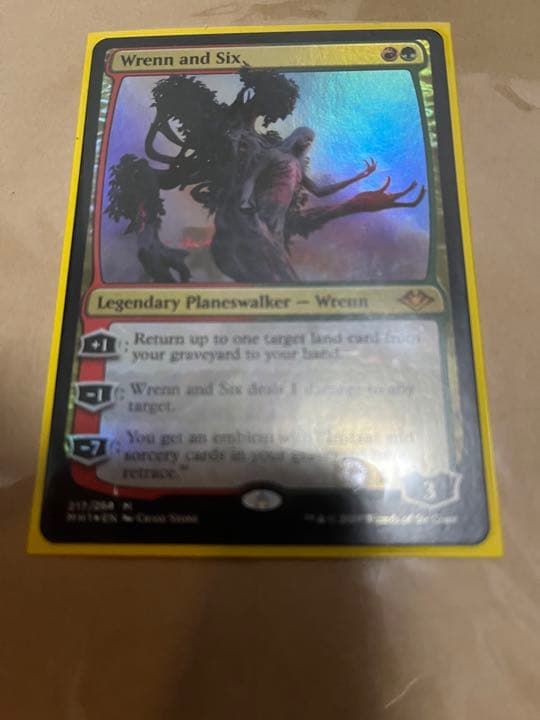 mtg レンと六番　foil 初版　モダンホライゾン1