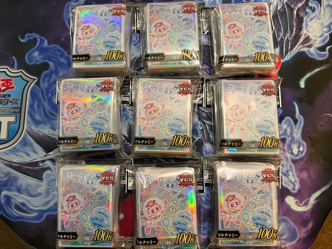 遊戯王 マルチャミー スリーブ 100枚 9個セット YCSJ