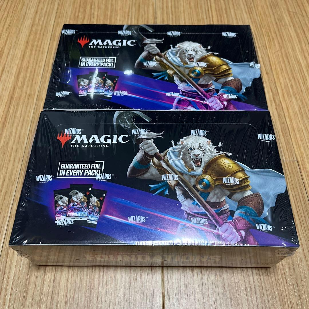 【未開封品】　ファウンデーションズ　プレイブースター　英語版　2BOX