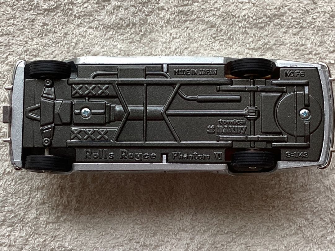 トミカ　ダンディ　F06ロールスロイス　ファンタムⅥ 日本製　1/43
