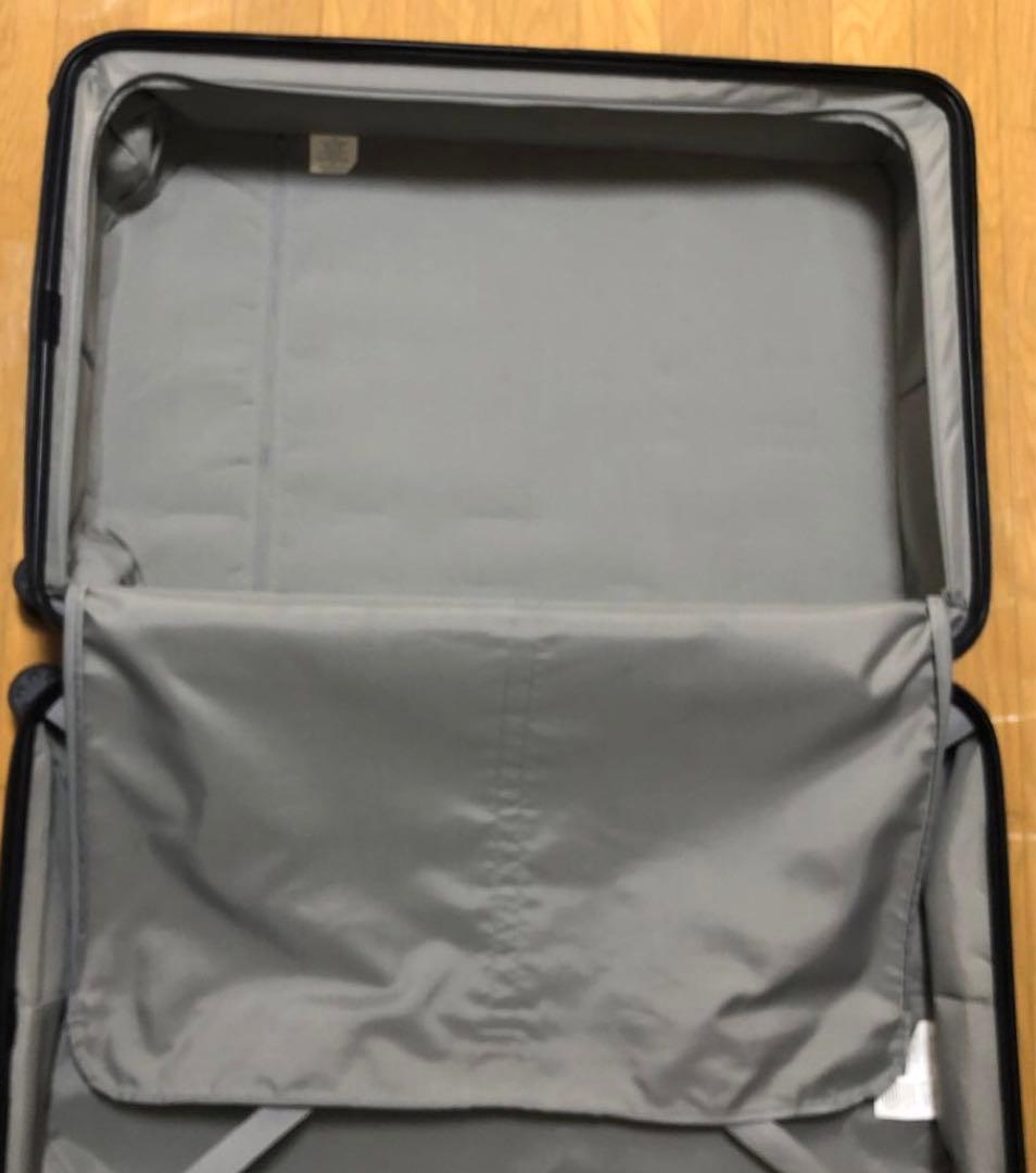 無印良品　キャリーケース 大型　88L ベージュ　スーツケースカバー付き