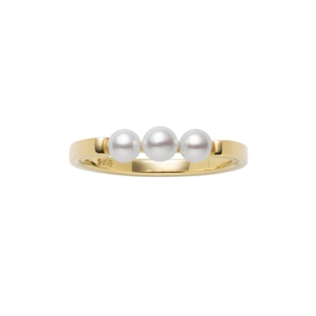 MIKIMOTO ベビーパールリング 9号