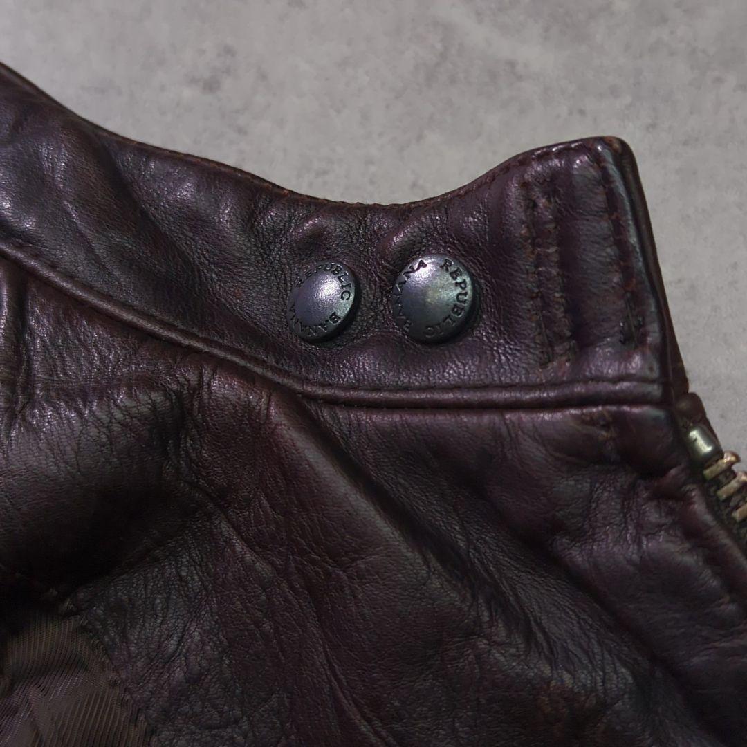 BANANA REPUBLIC レザージャケット L-XL相当