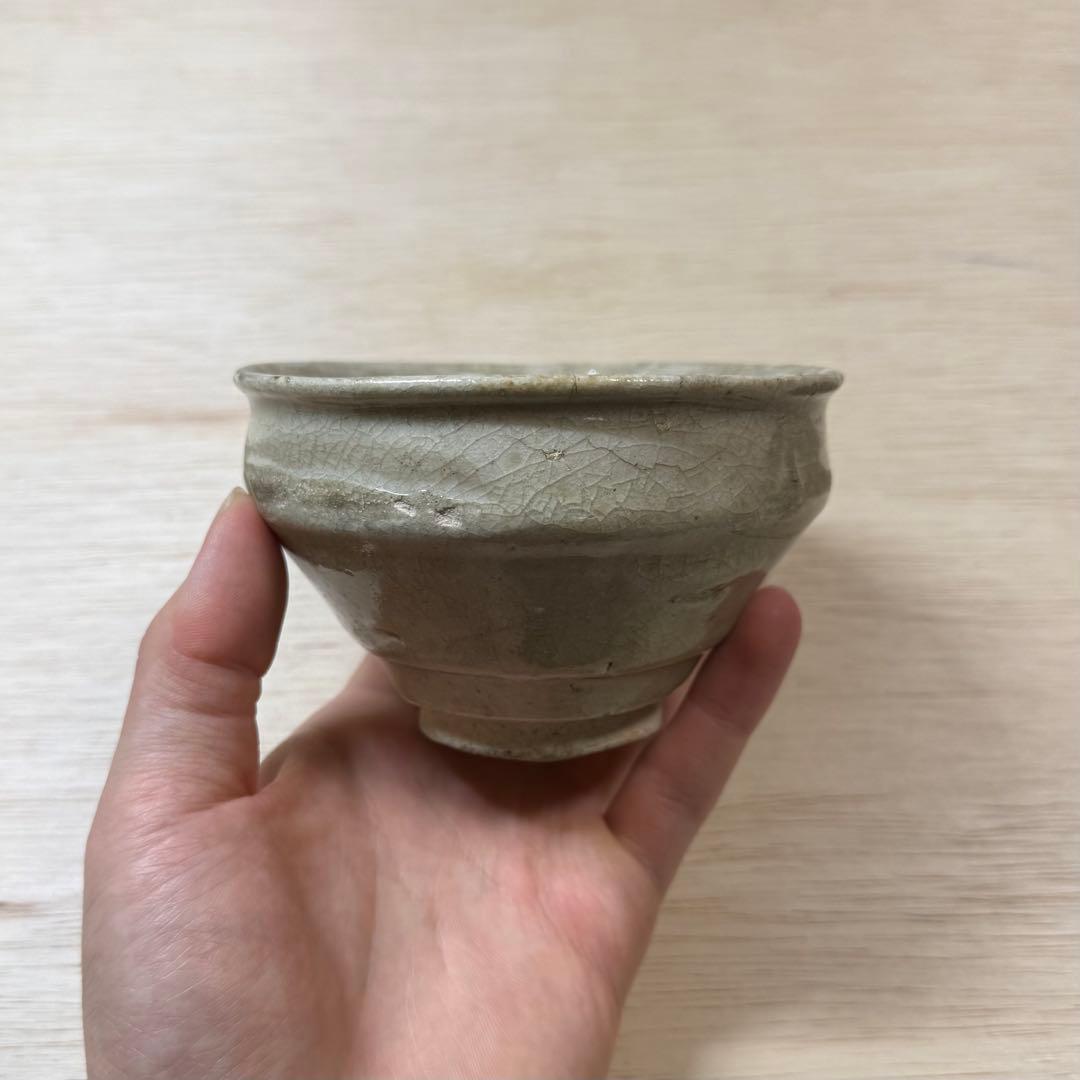 美濃 白天目 茶碗 桃山時代 古美濃 古瀬戸 天目茶碗 伝世品 古美術 骨董