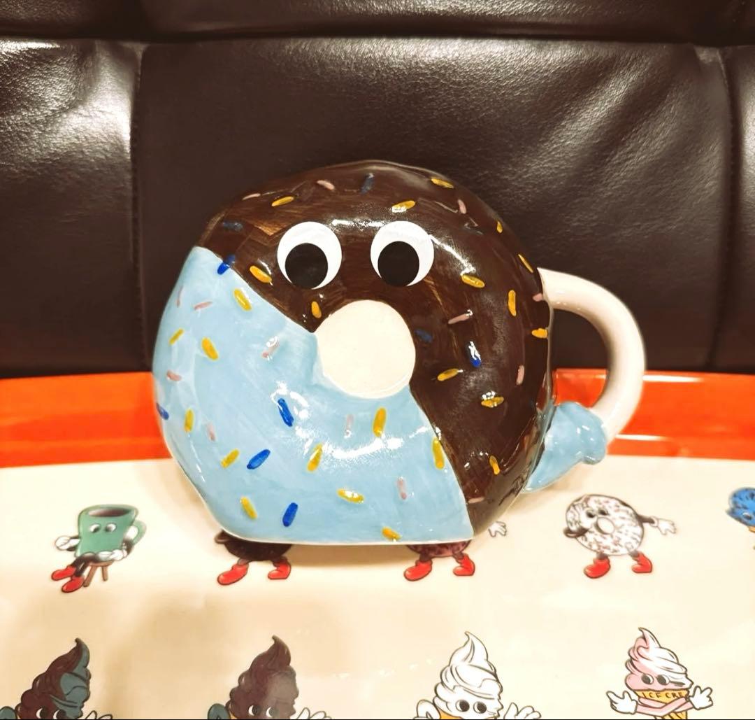 ニコアンド FLAVORS ハンバーガーマグ ドーナツマグ マグカップ2個セット