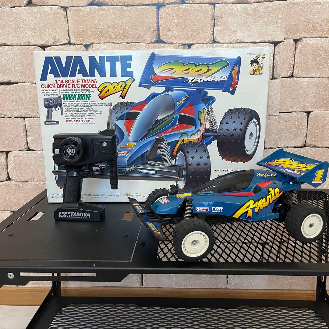 タミヤ　アバンテ2001QD 1/14クイックドライブRCカー　中古品