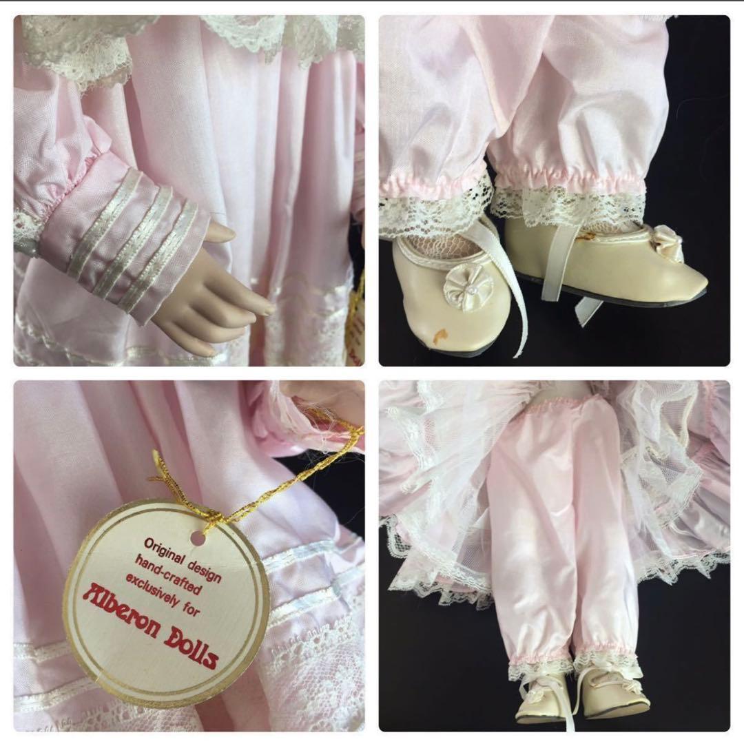 英国ヴィンテージ Alberonアルベロン社　ビスクドール　身長約53cm