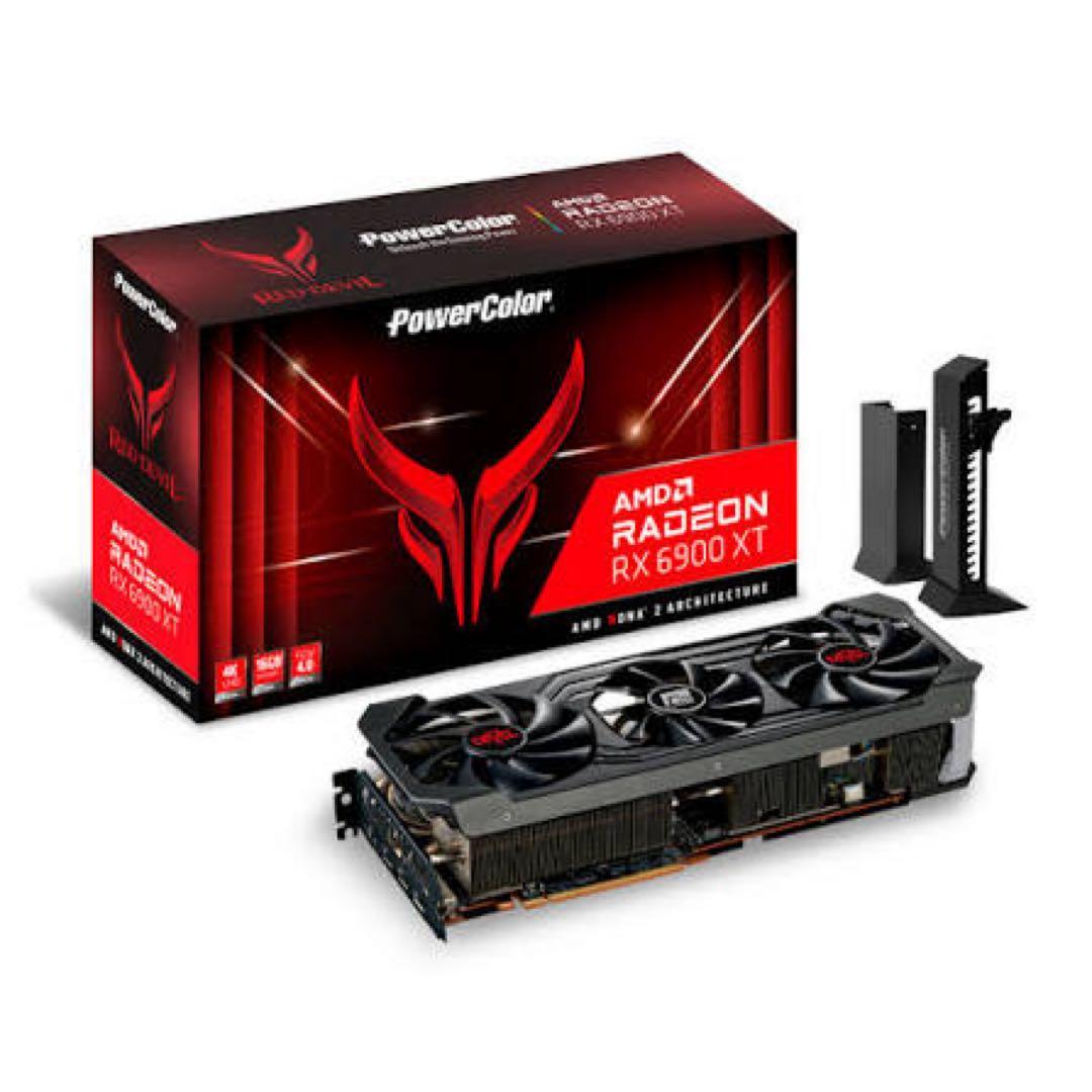 渋柿です。amd radeon rx6900xt reddevil グラボ