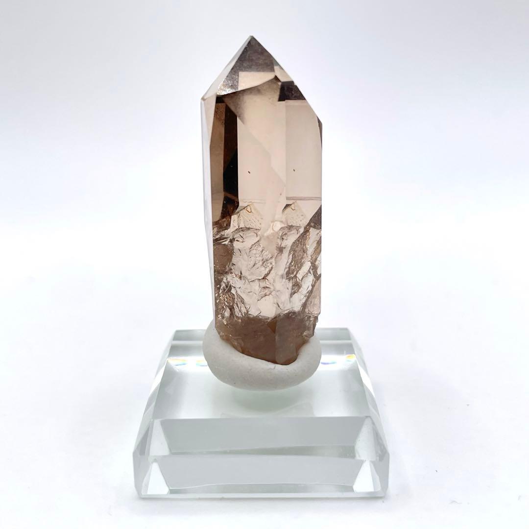 スイスTiefen Glacier アルパインスモーキークォーツ 鉱物標本