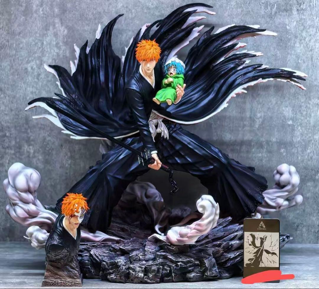 BLEACH 黒崎一護 ガレージキット ガレキ スタチュー⑧⑤