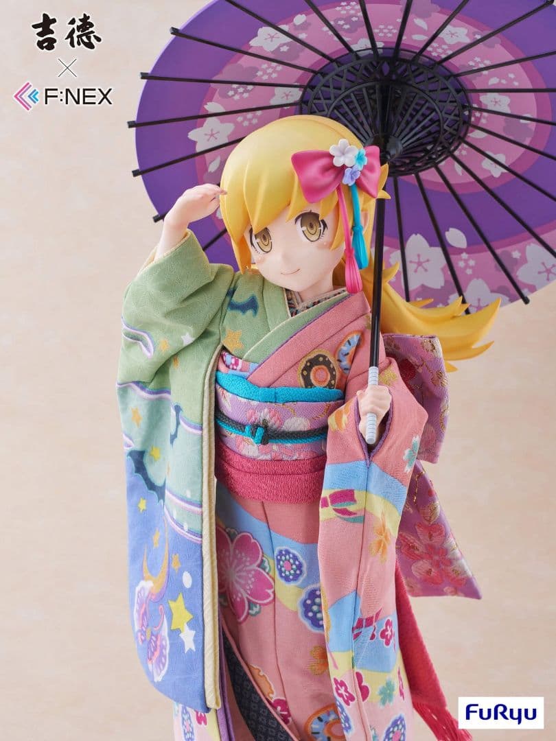 吉徳×F:NEX 忍野忍 -日本人形- 1/4スケールフィギュア