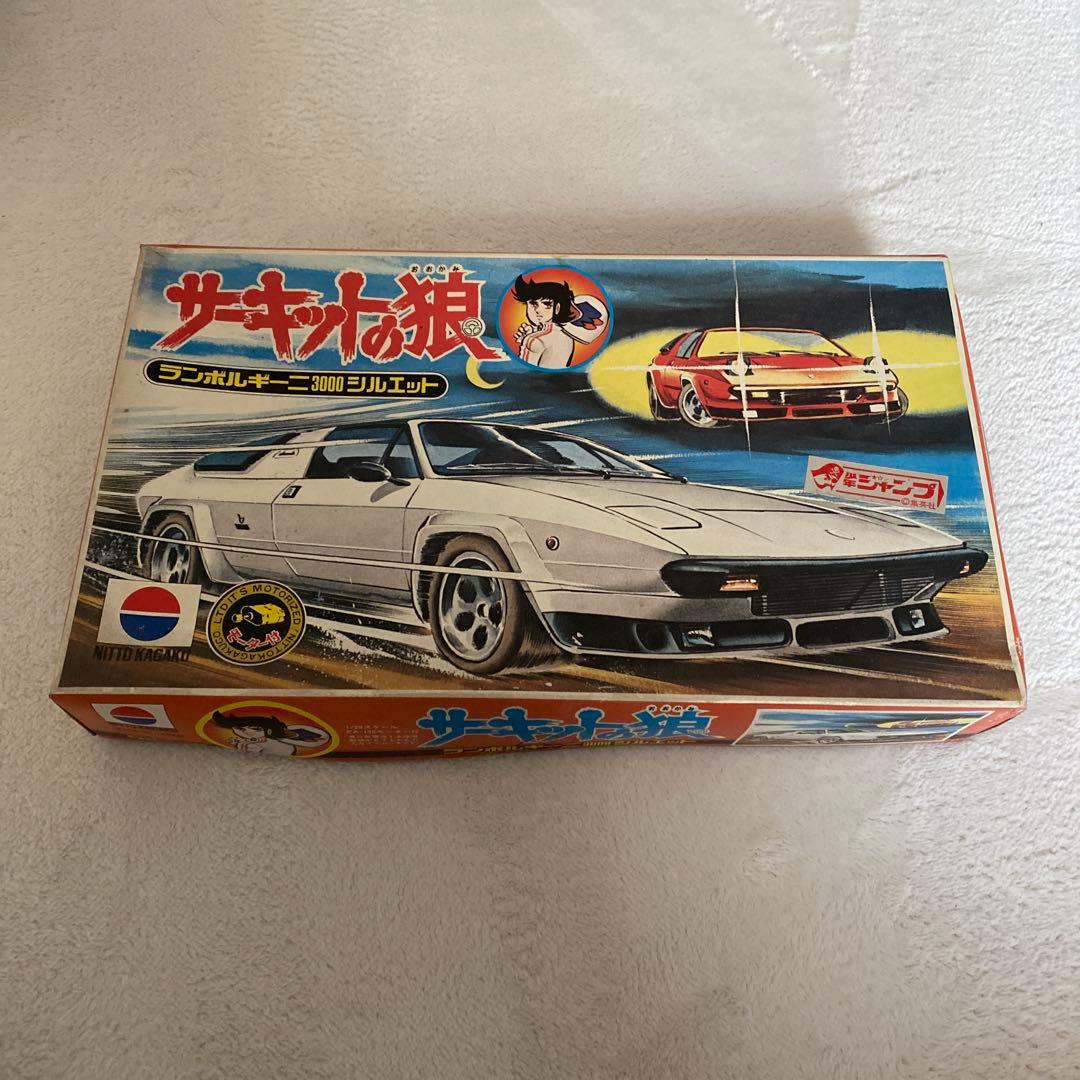 サーキットの狼 ランボルギーニ3000シルエット　1/28スケール