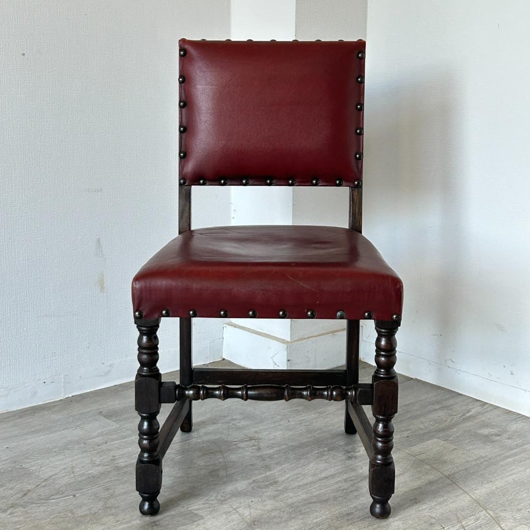 イギリス アンティーク家具 ダイニング チェア 1930年頃 859A2